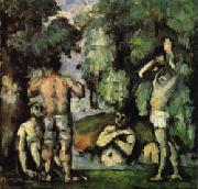 Five Bathers Paul Cezanne